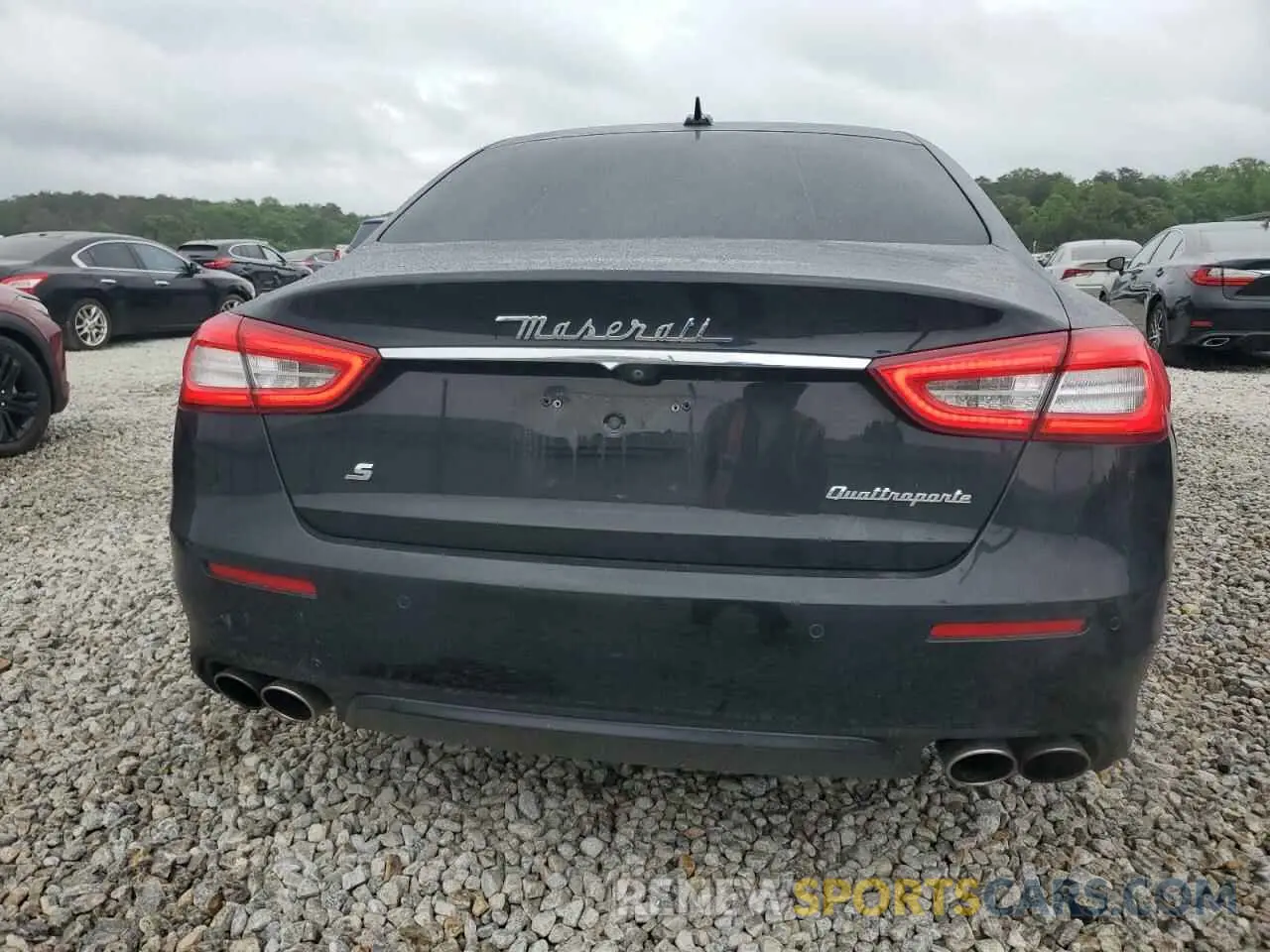 6 fotografías del automóvil dañado ZAM56YPA4K1319850 MASERATI QUATTROPOR 2019
