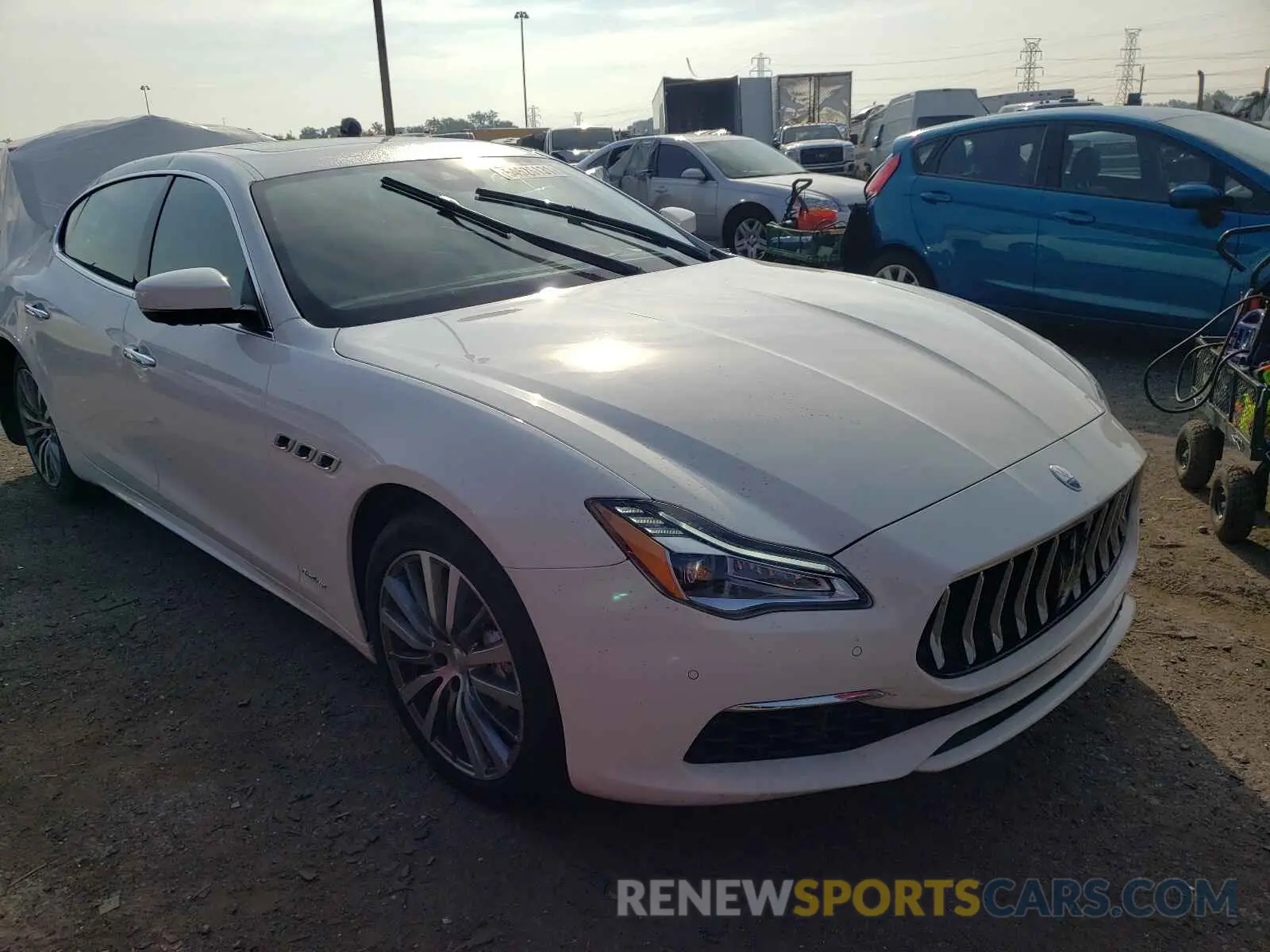 1 fotografías del automóvil dañado ZAM56YRL0K1325191 MASERATI QUATTROPOR 2019