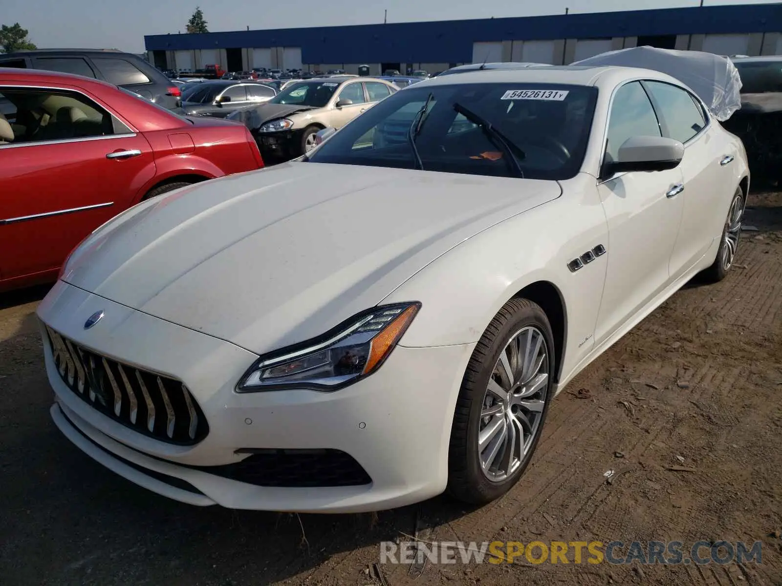 2 fotografías del automóvil dañado ZAM56YRL0K1325191 MASERATI QUATTROPOR 2019
