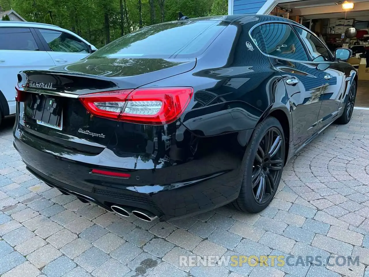 4 fotografías del automóvil dañado ZAM56YRS3K1332465 MASERATI QUATTROPOR 2019