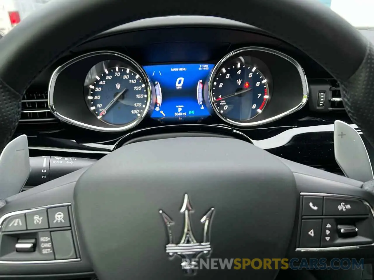 8 fotografías del automóvil dañado ZAM56YRS3K1332465 MASERATI QUATTROPOR 2019