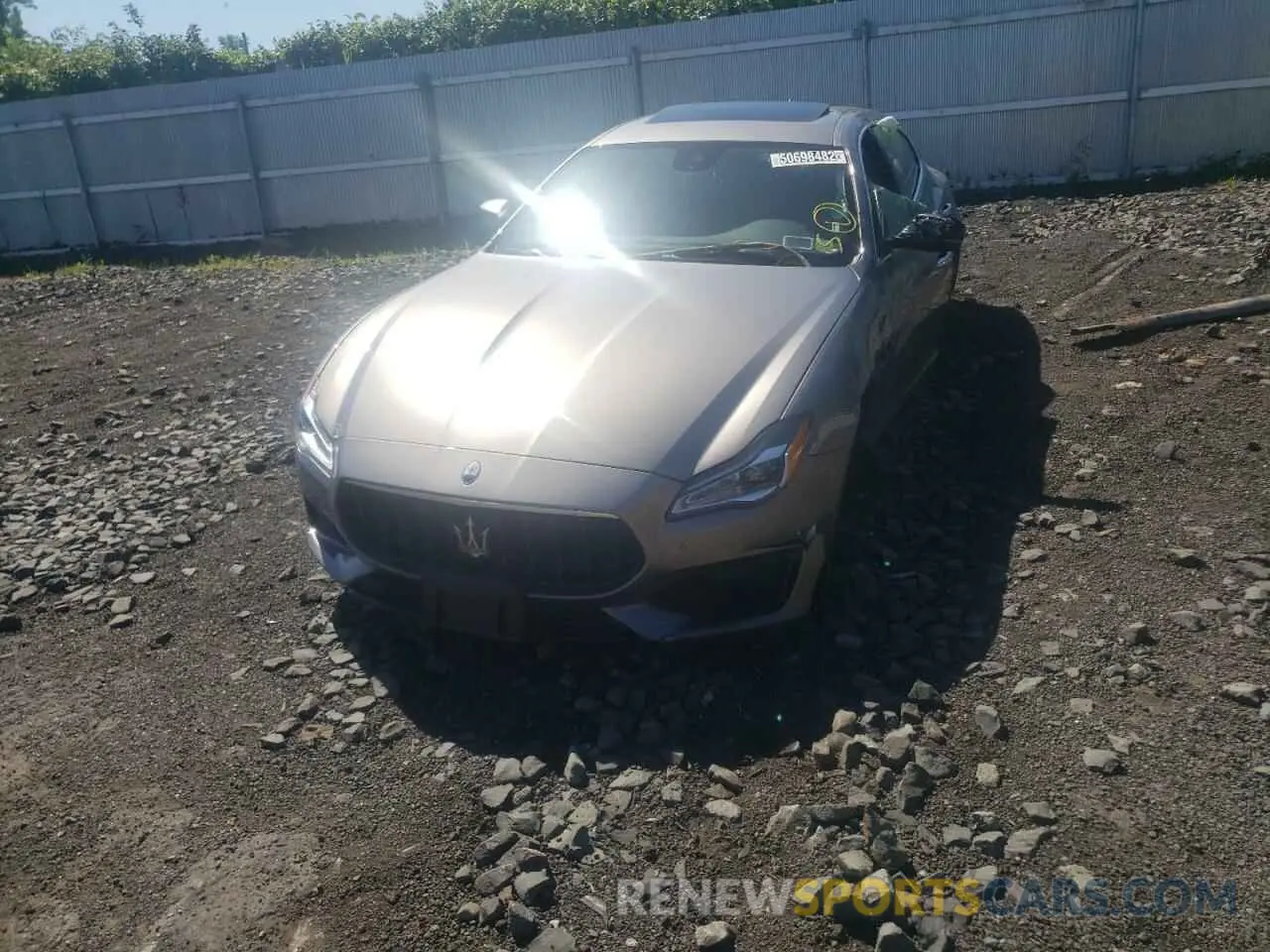 9 fotografías del automóvil dañado ZAM56YRM6N1388387 MASERATI QUATTROPOR 2022