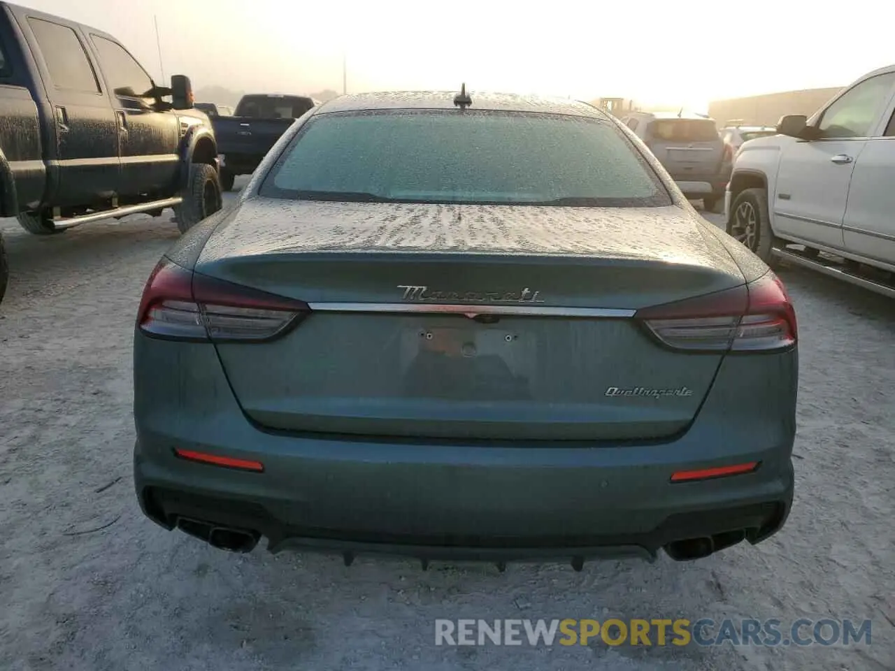 6 fotografías del automóvil dañado ZAM56ZPT4N1382393 MASERATI QUATTROPOR 2022