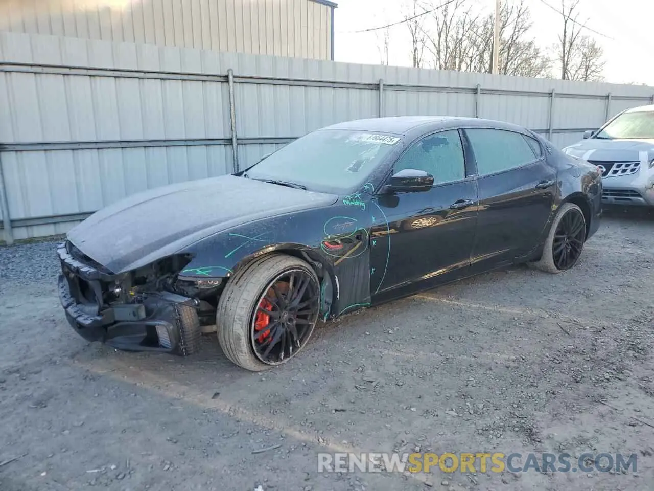 1 fotografías del automóvil dañado ZAM56ZPT6NX393540 MASERATI QUATTROPOR 2022