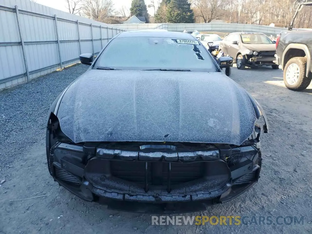 5 fotografías del automóvil dañado ZAM56ZPT6NX393540 MASERATI QUATTROPOR 2022
