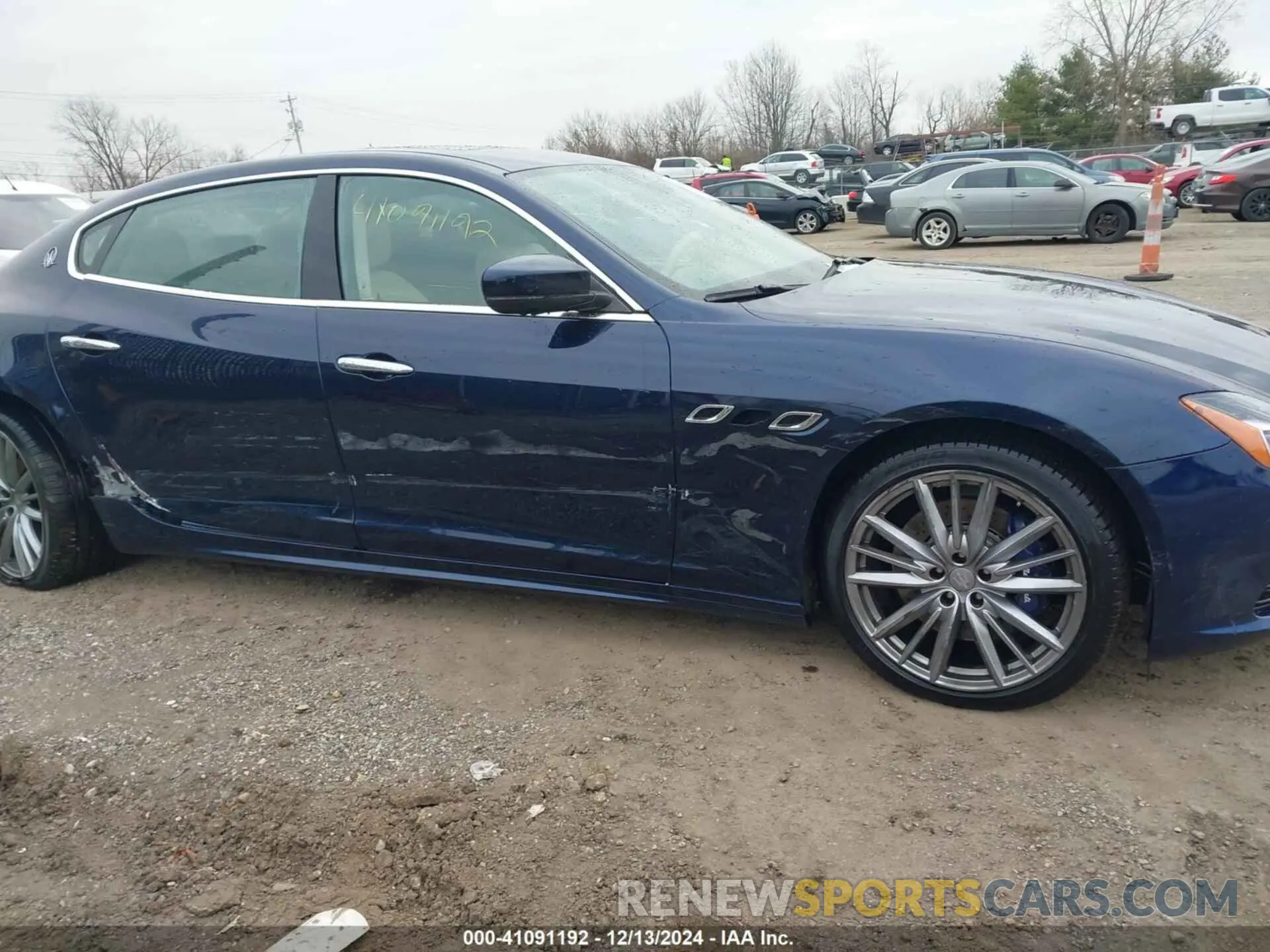 6 fotografías del automóvil dañado ZAM56YRL8K1323981 MASERATI QUATTROPORTE 2019