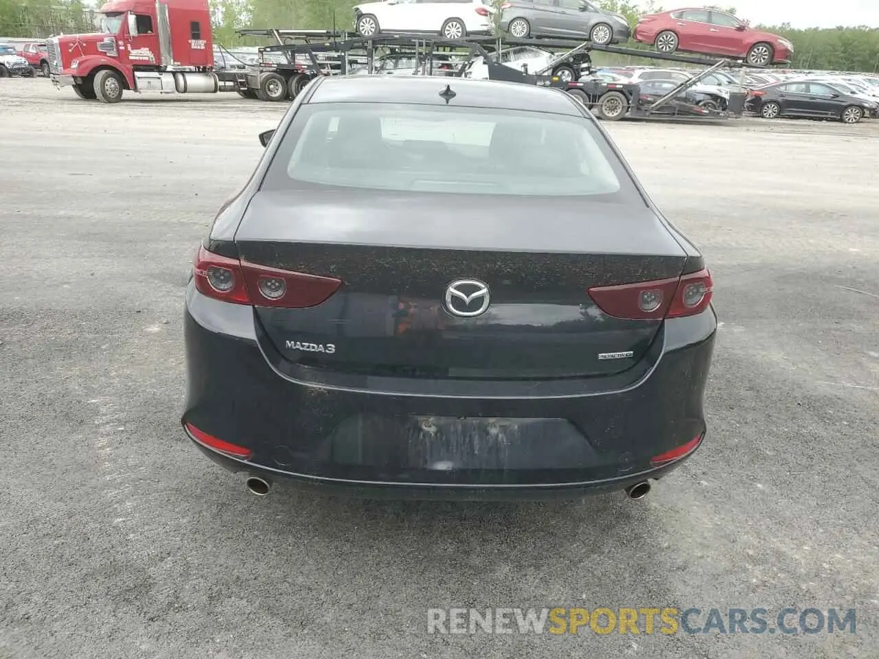 6 fotografías del automóvil dañado 3MZBPADL3KM106423 MAZDA 3 2019