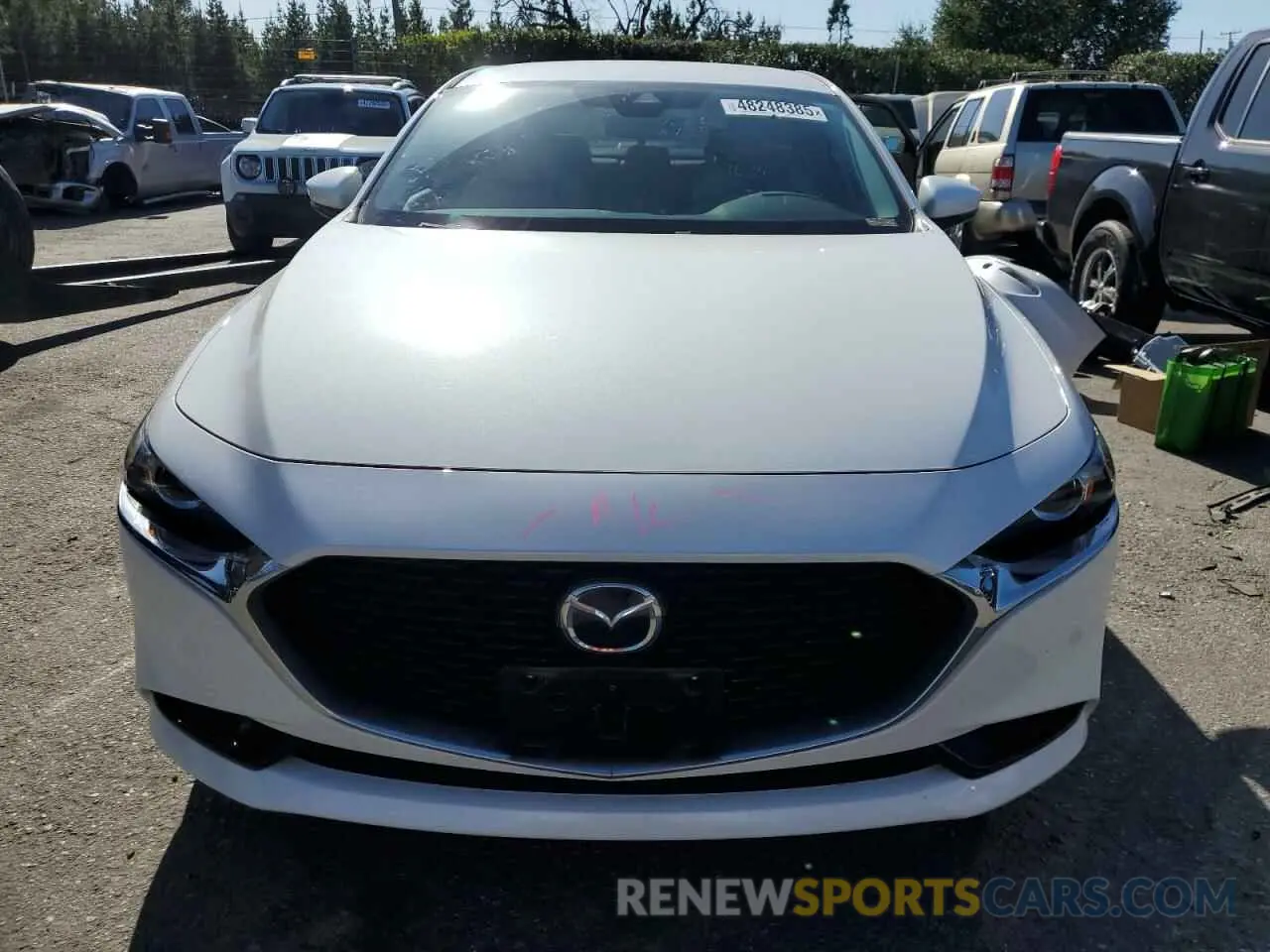 5 fotografías del automóvil dañado 3MZBPADL9KM105583 MAZDA 3 2019