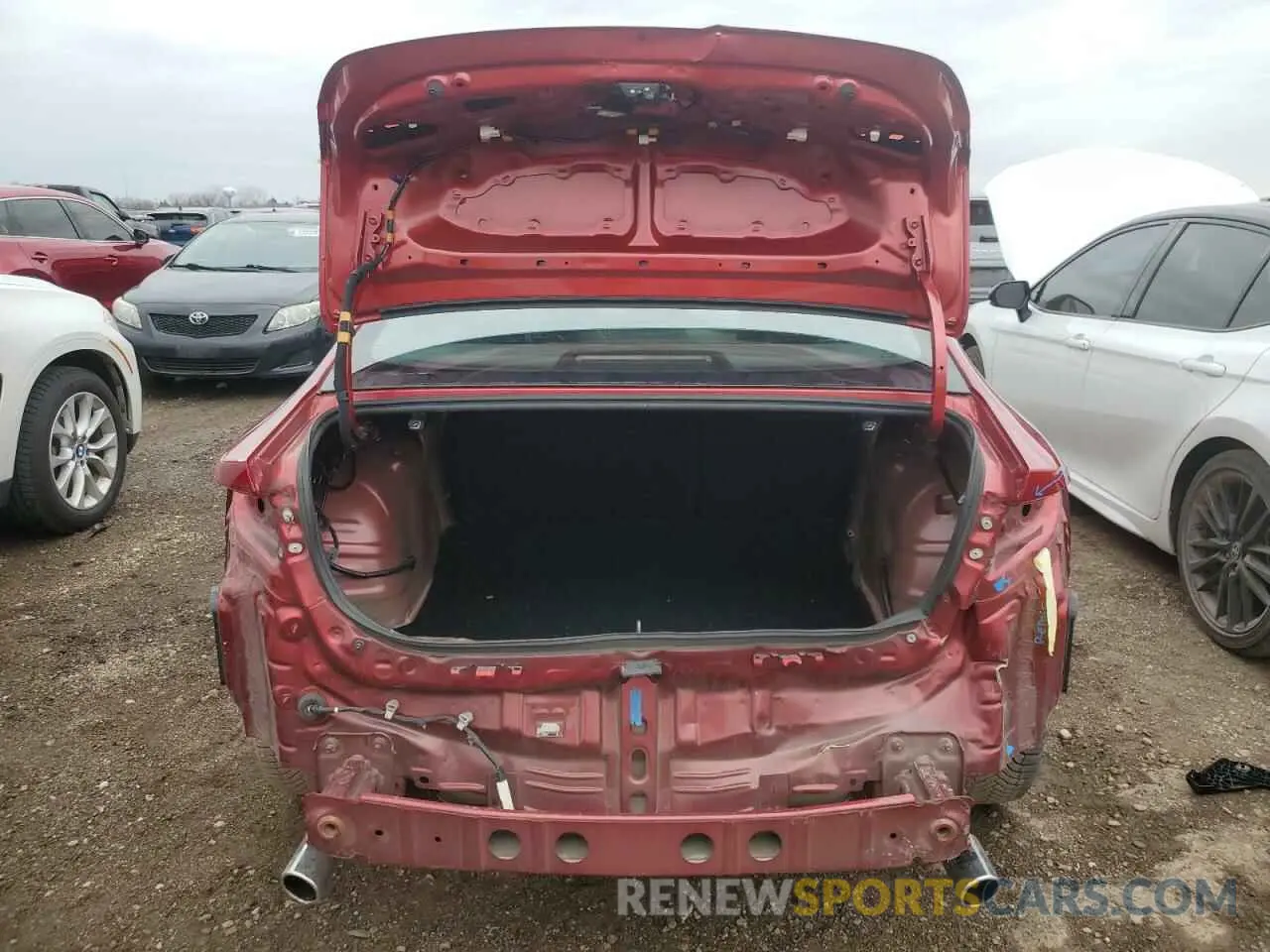 6 fotografías del automóvil dañado 3MZBPAEM6KM103409 MAZDA 3 2019