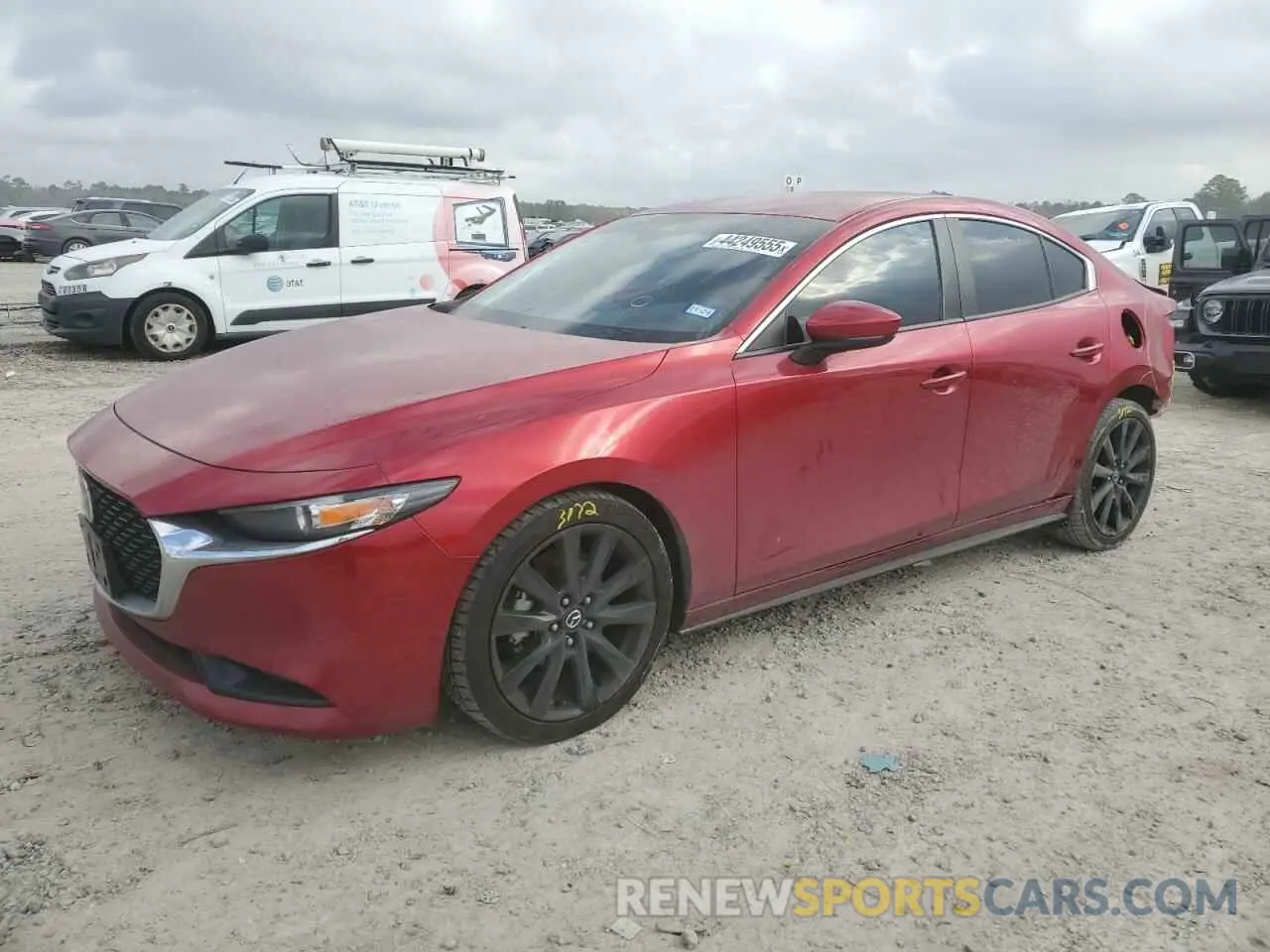 1 fotografías del automóvil dañado JM1BPADL4K1117902 MAZDA 3 2019