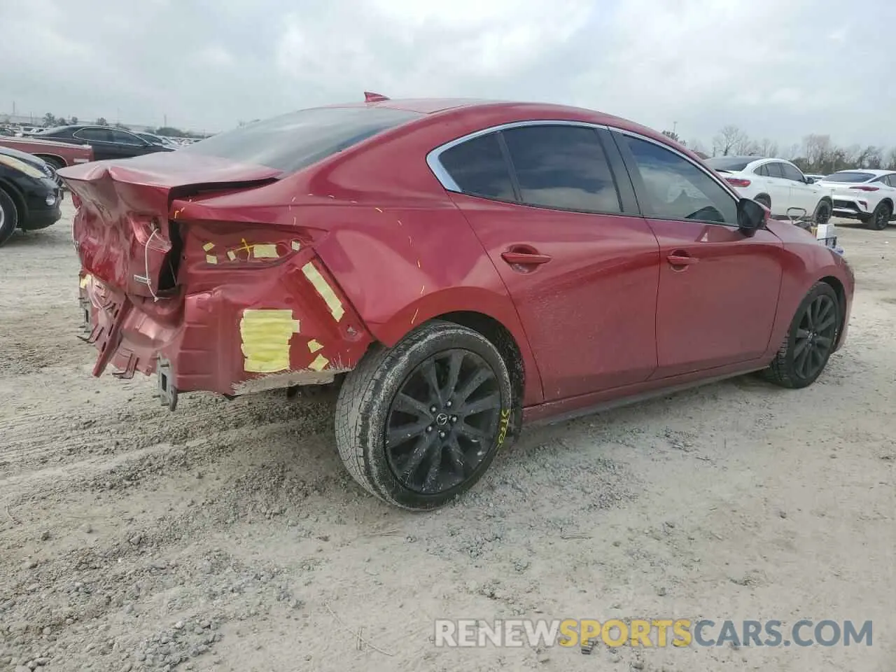 3 fotografías del automóvil dañado JM1BPADL4K1117902 MAZDA 3 2019
