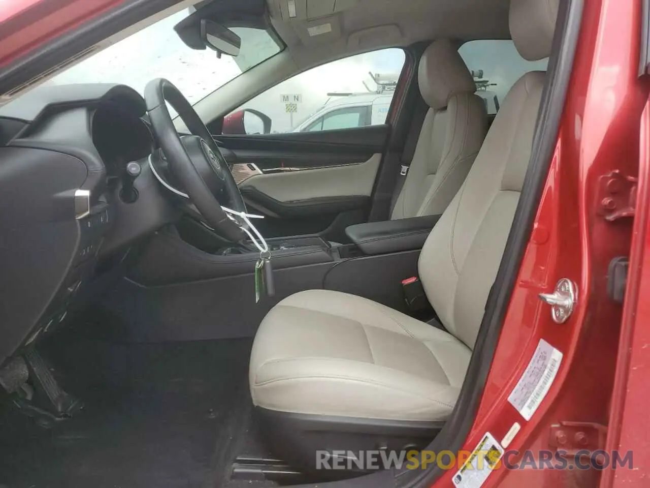 7 fotografías del automóvil dañado JM1BPADL4K1117902 MAZDA 3 2019