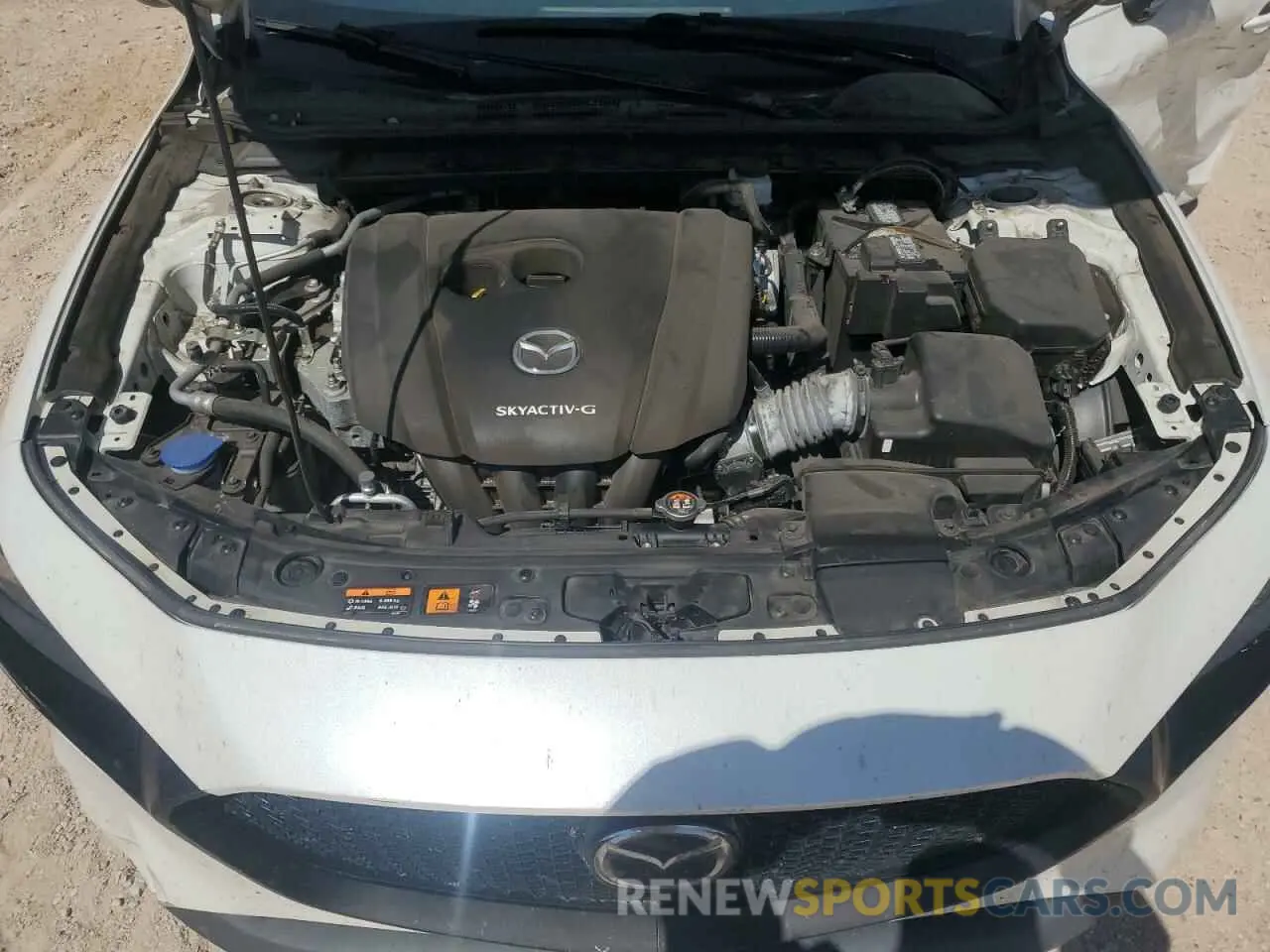 12 fotografías del automóvil dañado JM1BPAJM1K1132824 MAZDA 3 2019