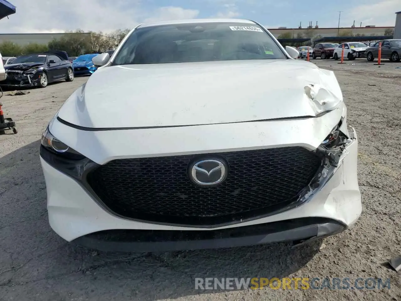 5 fotografías del automóvil dañado JM1BPAMM2K1118054 MAZDA 3 2019