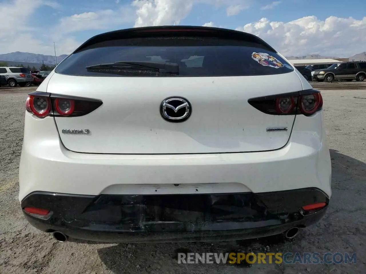 6 fotografías del automóvil dañado JM1BPAMM2K1118054 MAZDA 3 2019