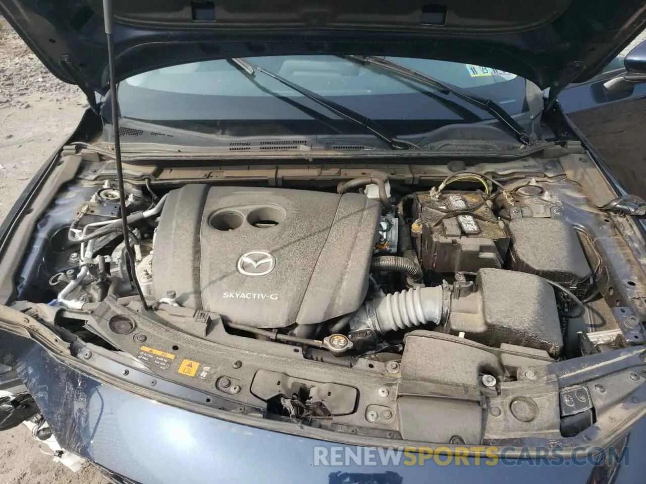 11 fotografías del automóvil dañado JM1BPBAM1K1136359 MAZDA 3 2019