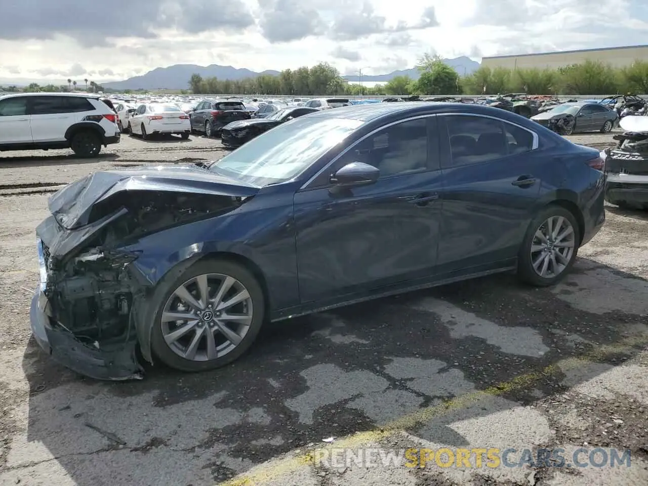 1 fotografías del automóvil dañado JM1BPBAM9K1118238 MAZDA 3 2019
