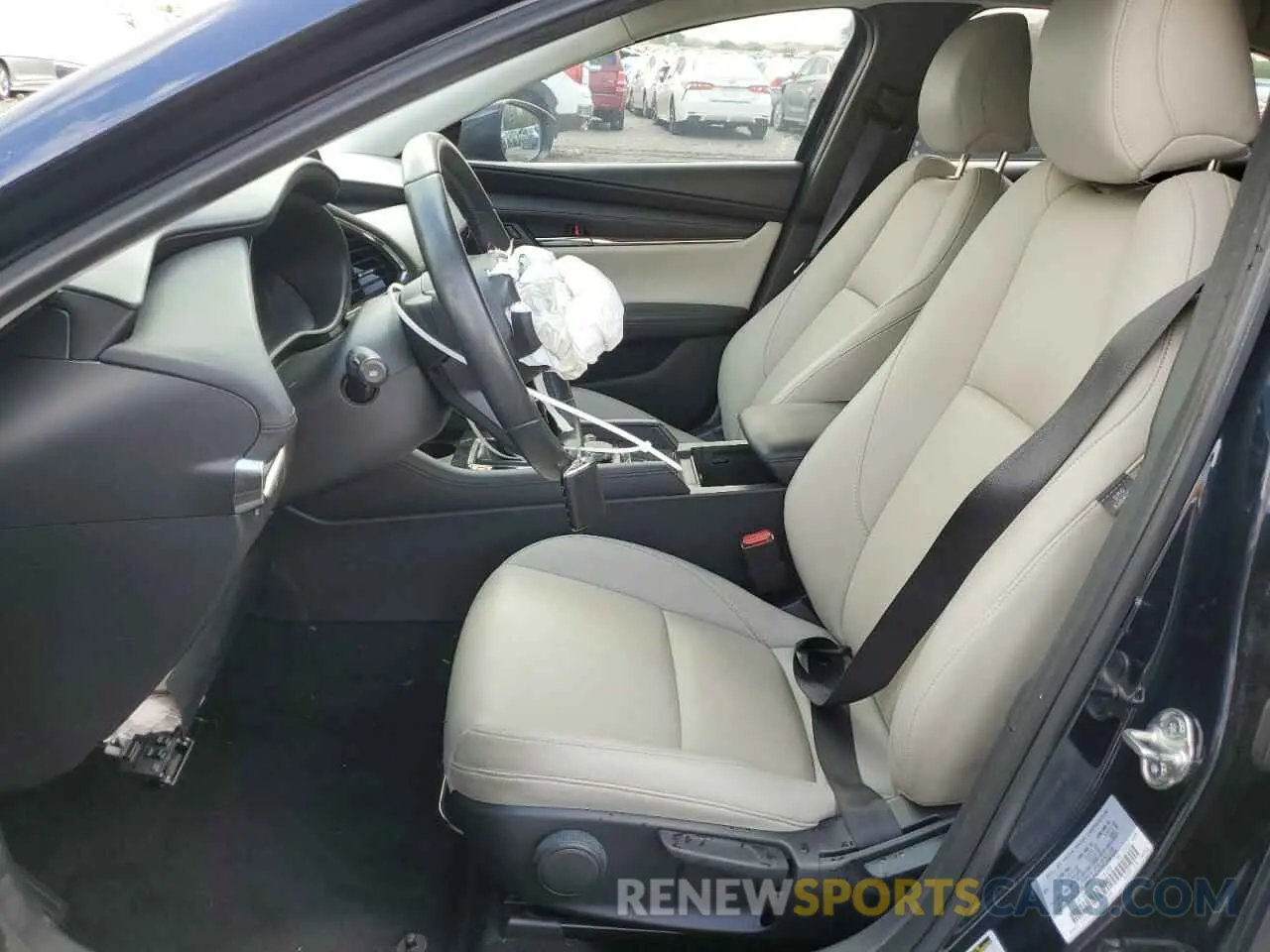 7 fotografías del automóvil dañado JM1BPBAM9K1118238 MAZDA 3 2019