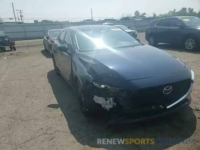 14 fotografías del automóvil dañado JM1BPBAMXK1115025 MAZDA 3 2019