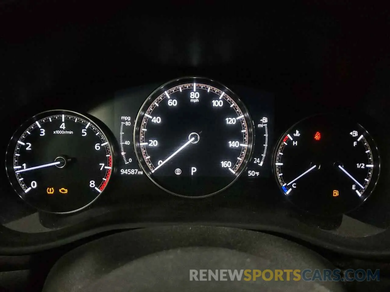 9 fotografías del automóvil dañado JM1BPBJMXK1131550 MAZDA 3 2019