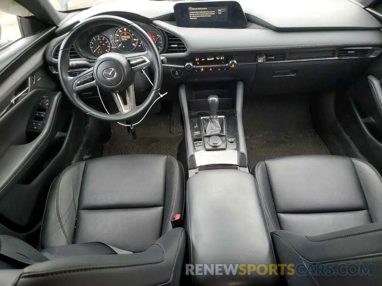 8 fotografías del automóvil dañado JM1BPBMM4K1142894 MAZDA 3 2019