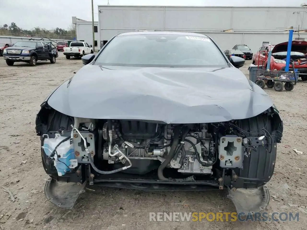 5 fotografías del automóvil dañado JM1BPBNM0K1135603 MAZDA 3 2019
