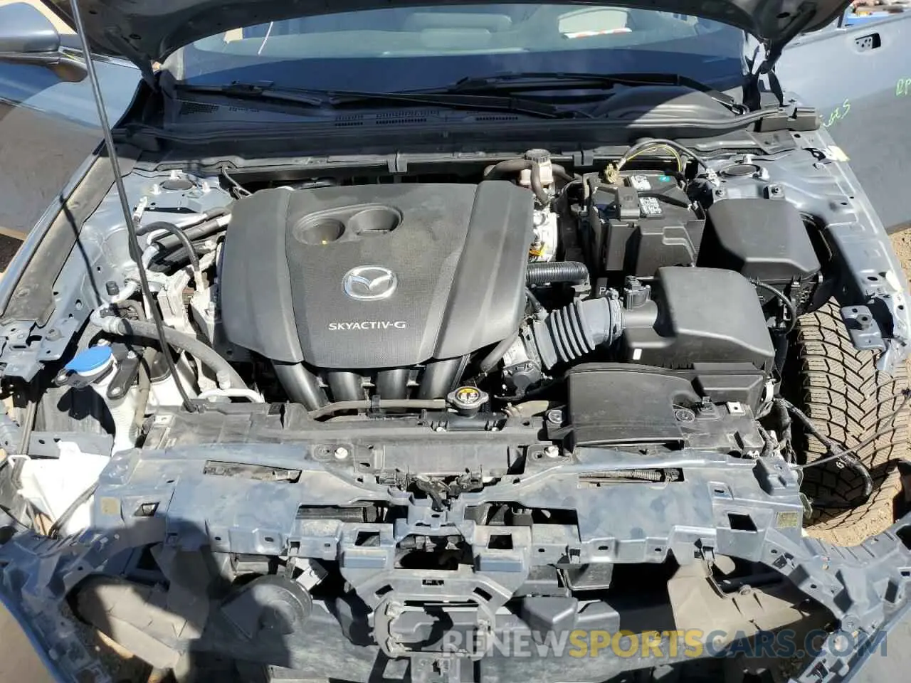 11 fotografías del automóvil dañado JM1BPBNM7K1124047 MAZDA 3 2019