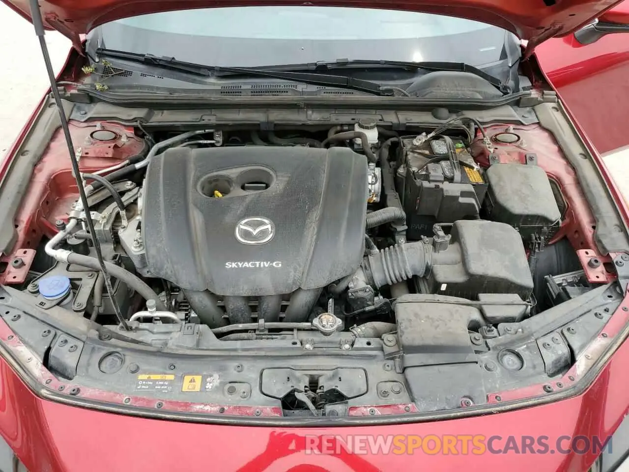 11 fotografías del automóvil dañado JM1BPBNM9K1124082 MAZDA 3 2019