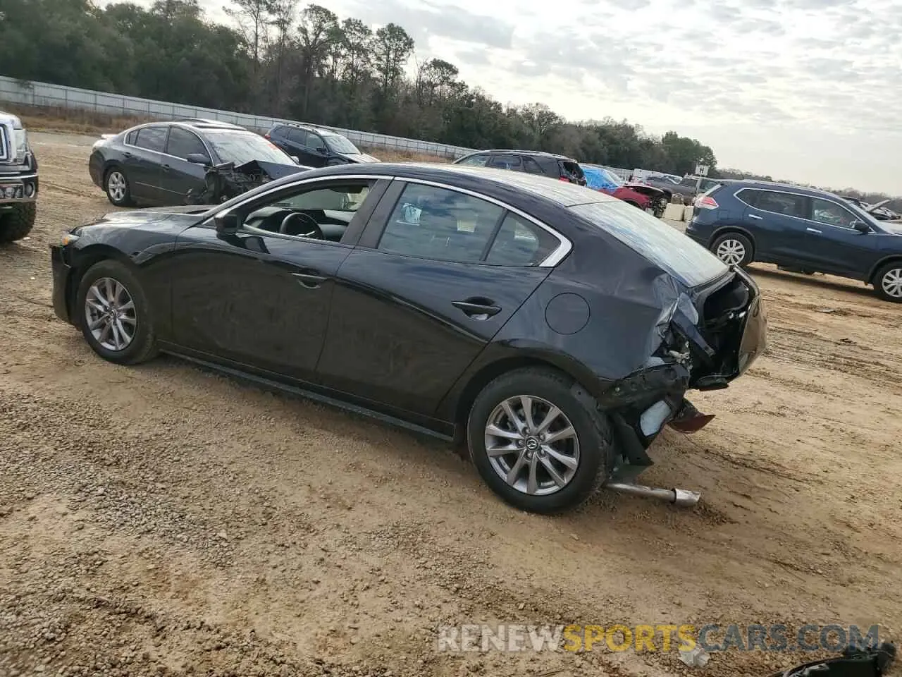 2 fotografías del automóvil dañado 3MZBPABL8LM132472 MAZDA 3 2020