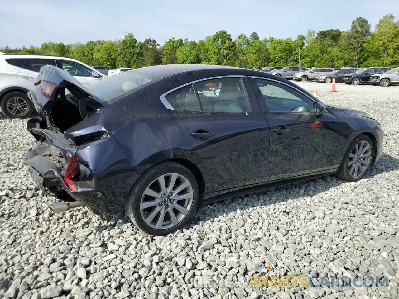 3 fotografías del automóvil dañado 3MZBPACL1LM139410 MAZDA 3 2020