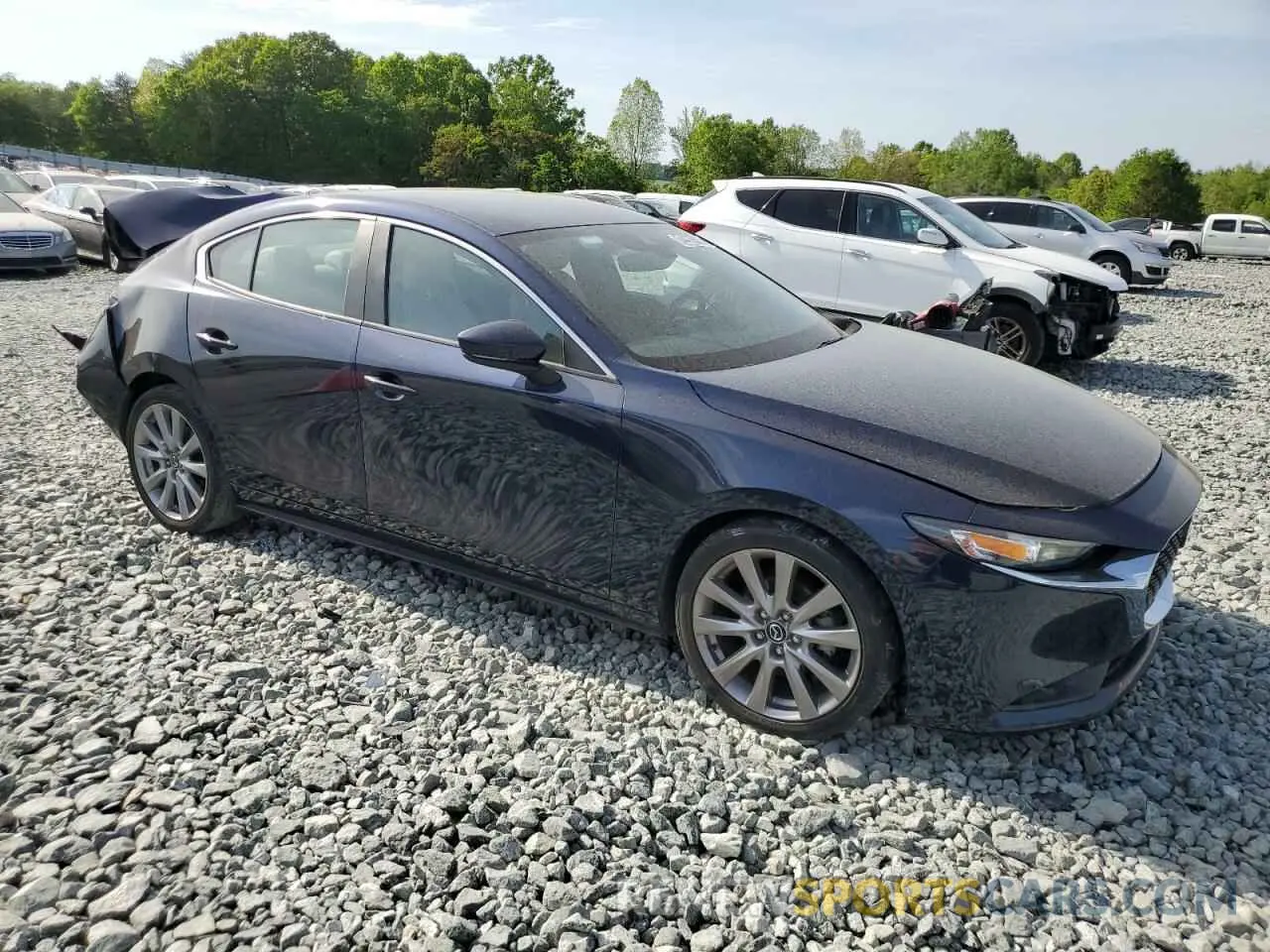 4 fotografías del automóvil dañado 3MZBPACL1LM139410 MAZDA 3 2020