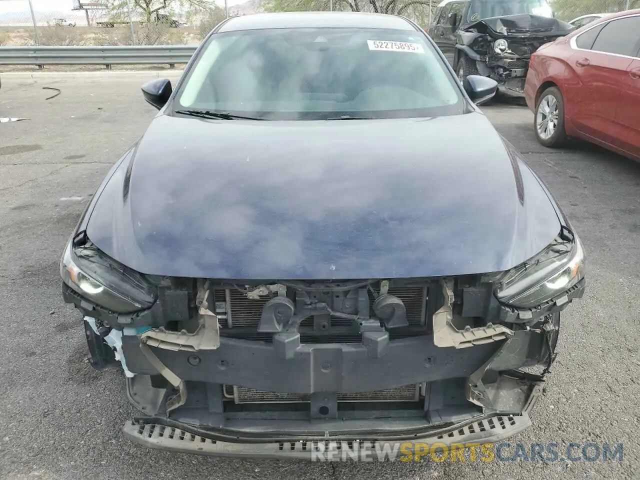 5 fotografías del automóvil dañado 3MZBPACL4LM123234 MAZDA 3 2020
