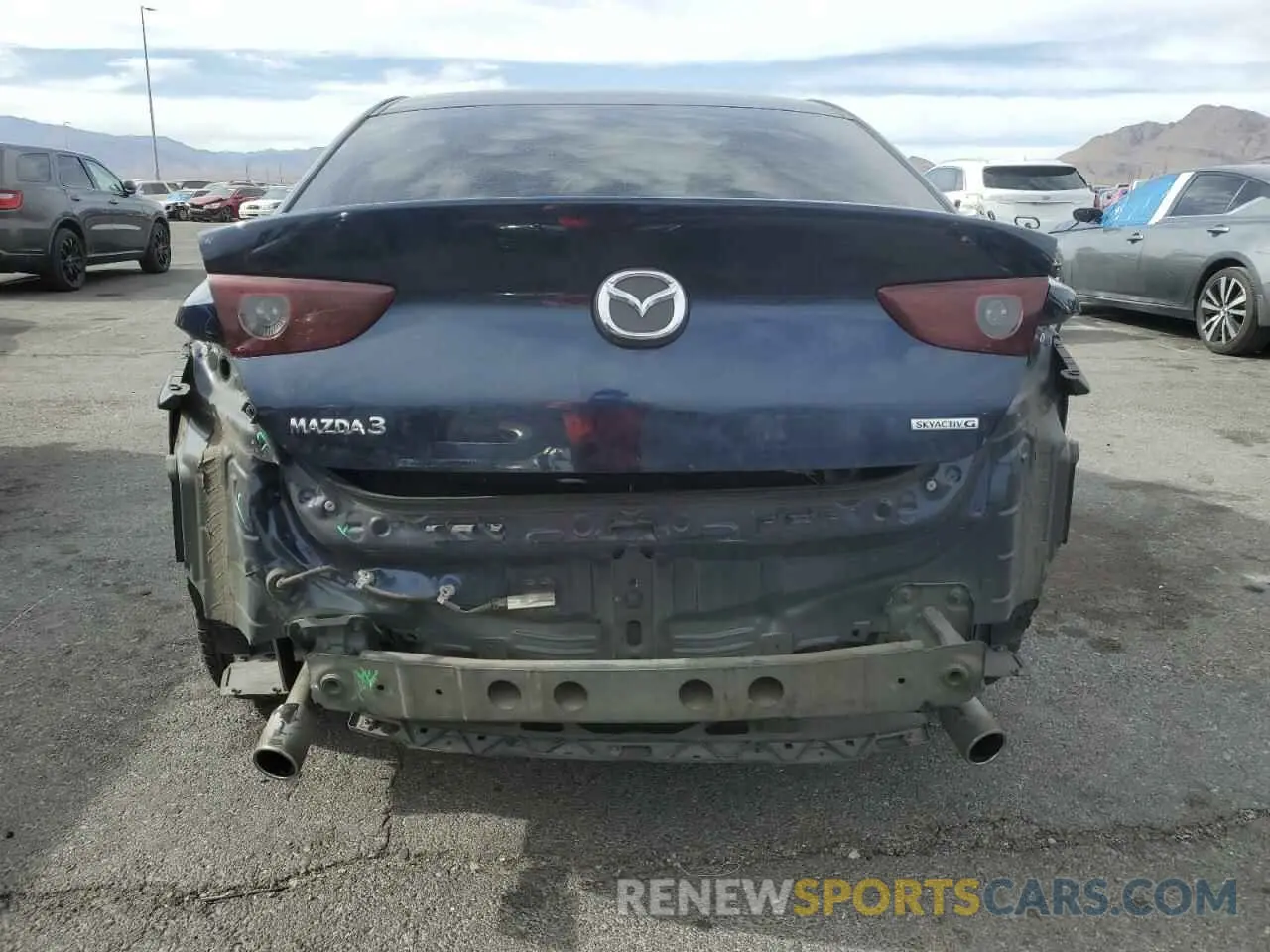 6 fotografías del automóvil dañado 3MZBPACL4LM123234 MAZDA 3 2020