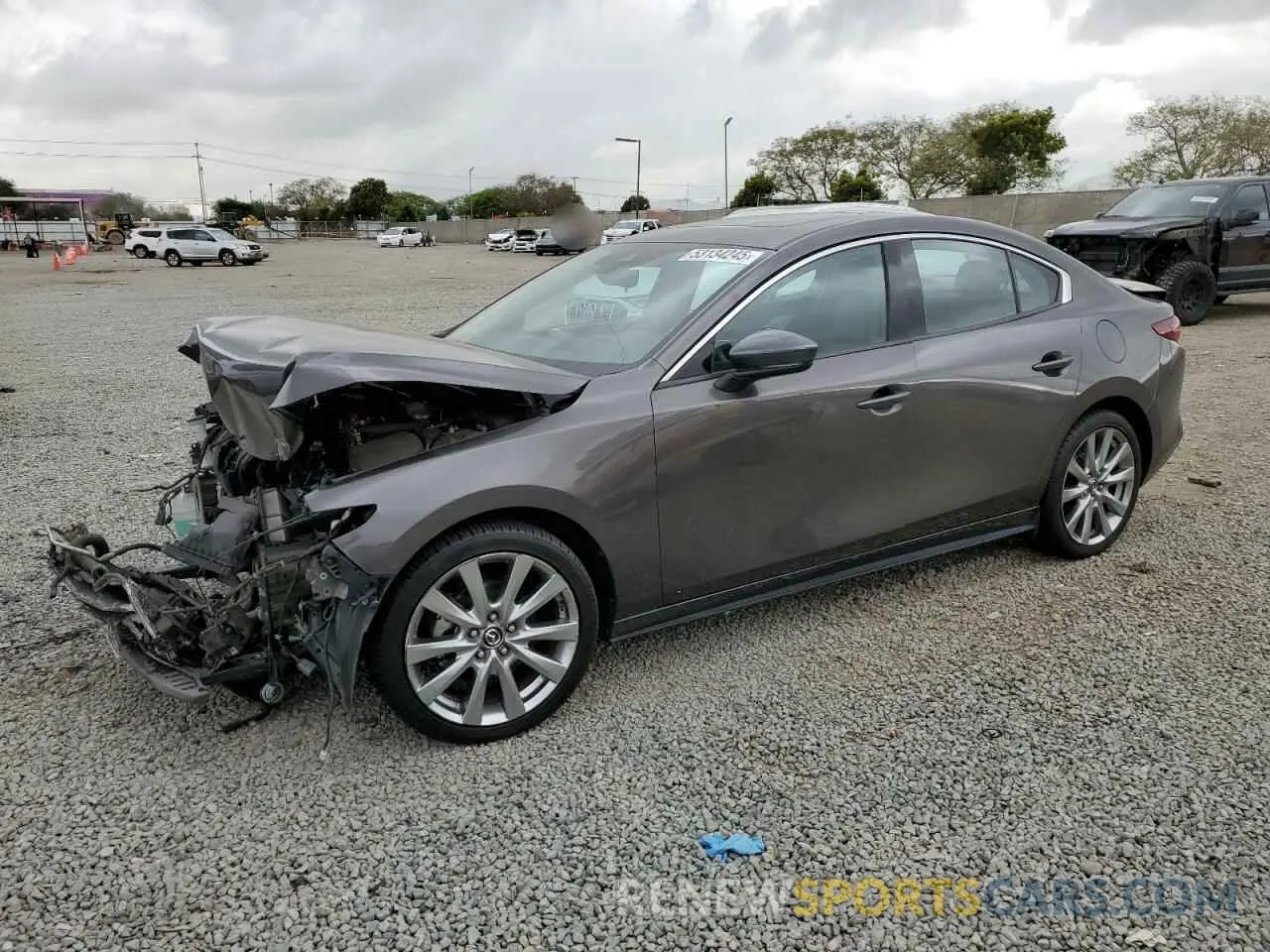 1 fotografías del automóvil dañado 3MZBPAEM1LM127828 MAZDA 3 2020