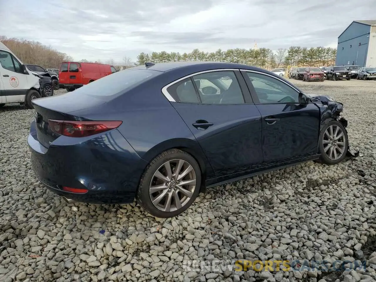 3 fotografías del automóvil dañado 3MZBPBDM6LM126214 MAZDA 3 2020