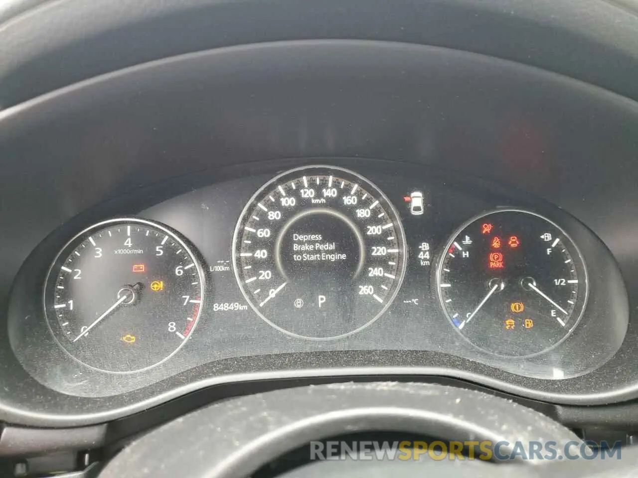 10 fotografías del automóvil dañado JM1BPAK71L1160827 MAZDA 3 2020