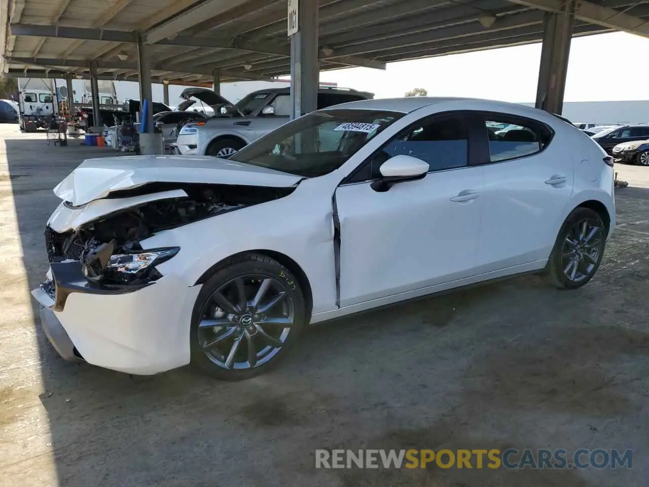 1 fotografías del automóvil dañado JM1BPALM8L1161025 MAZDA 3 2020