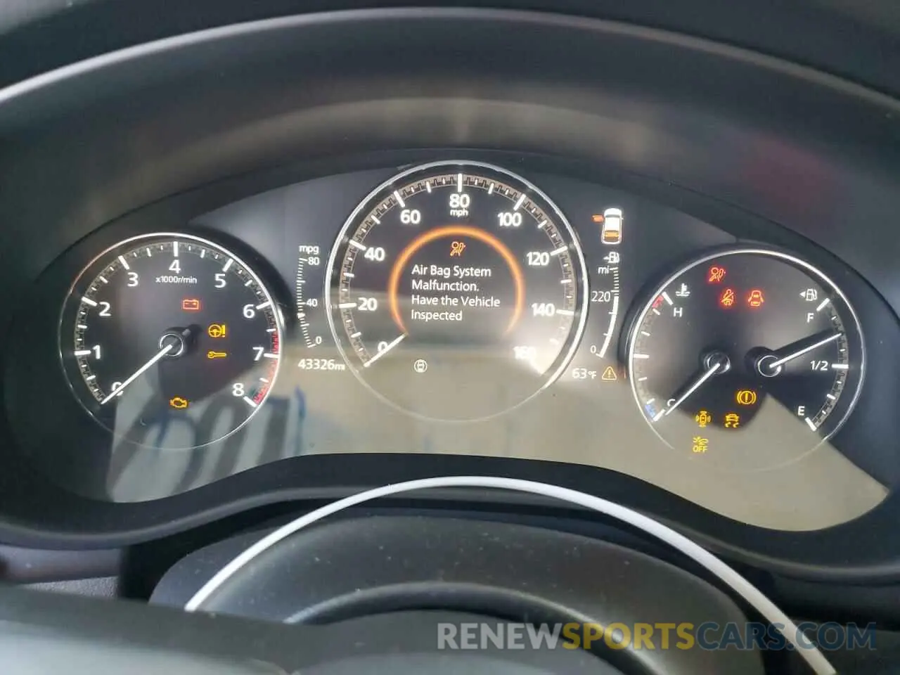 9 fotografías del automóvil dañado JM1BPALM8L1161025 MAZDA 3 2020