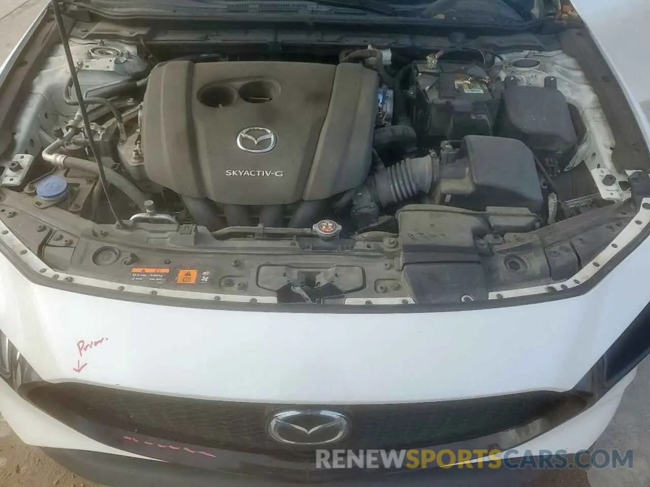 11 fotografías del automóvil dañado JM1BPALM8L1174521 MAZDA 3 2020