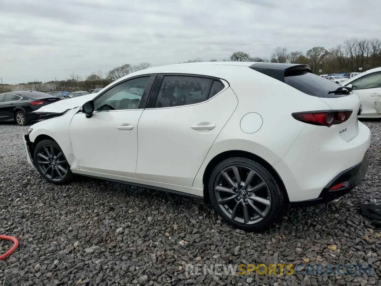 2 fotografías del automóvil dañado JM1BPALM9L1160837 MAZDA 3 2020