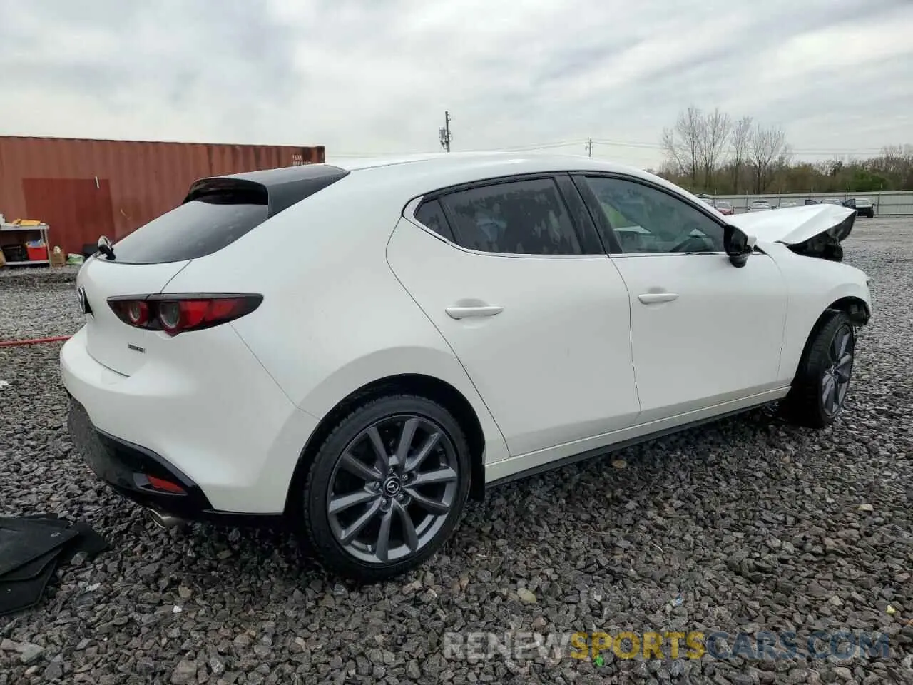 3 fotografías del automóvil dañado JM1BPALM9L1160837 MAZDA 3 2020