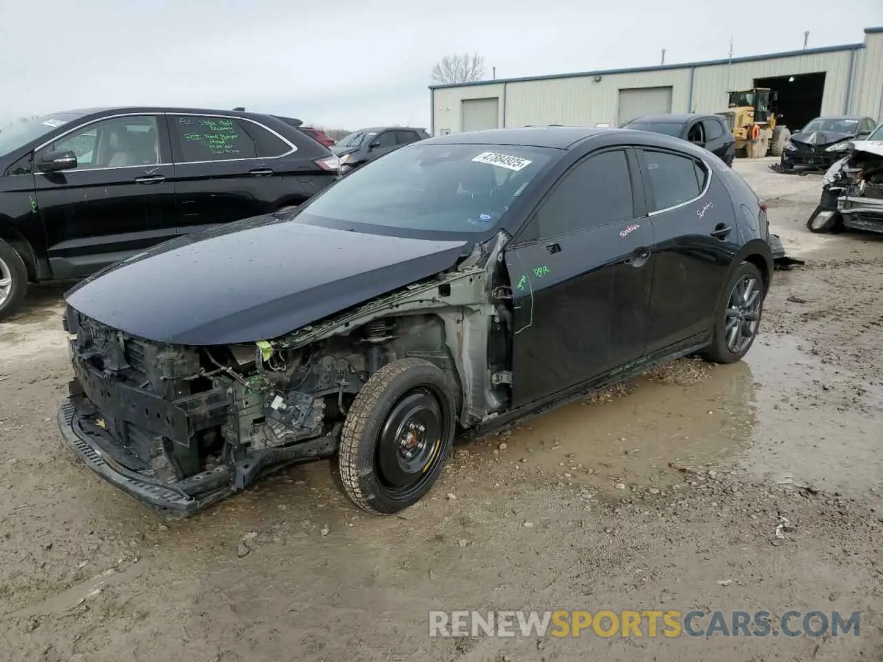 1 fotografías del automóvil dañado JM1BPAMM6L1161376 MAZDA 3 2020