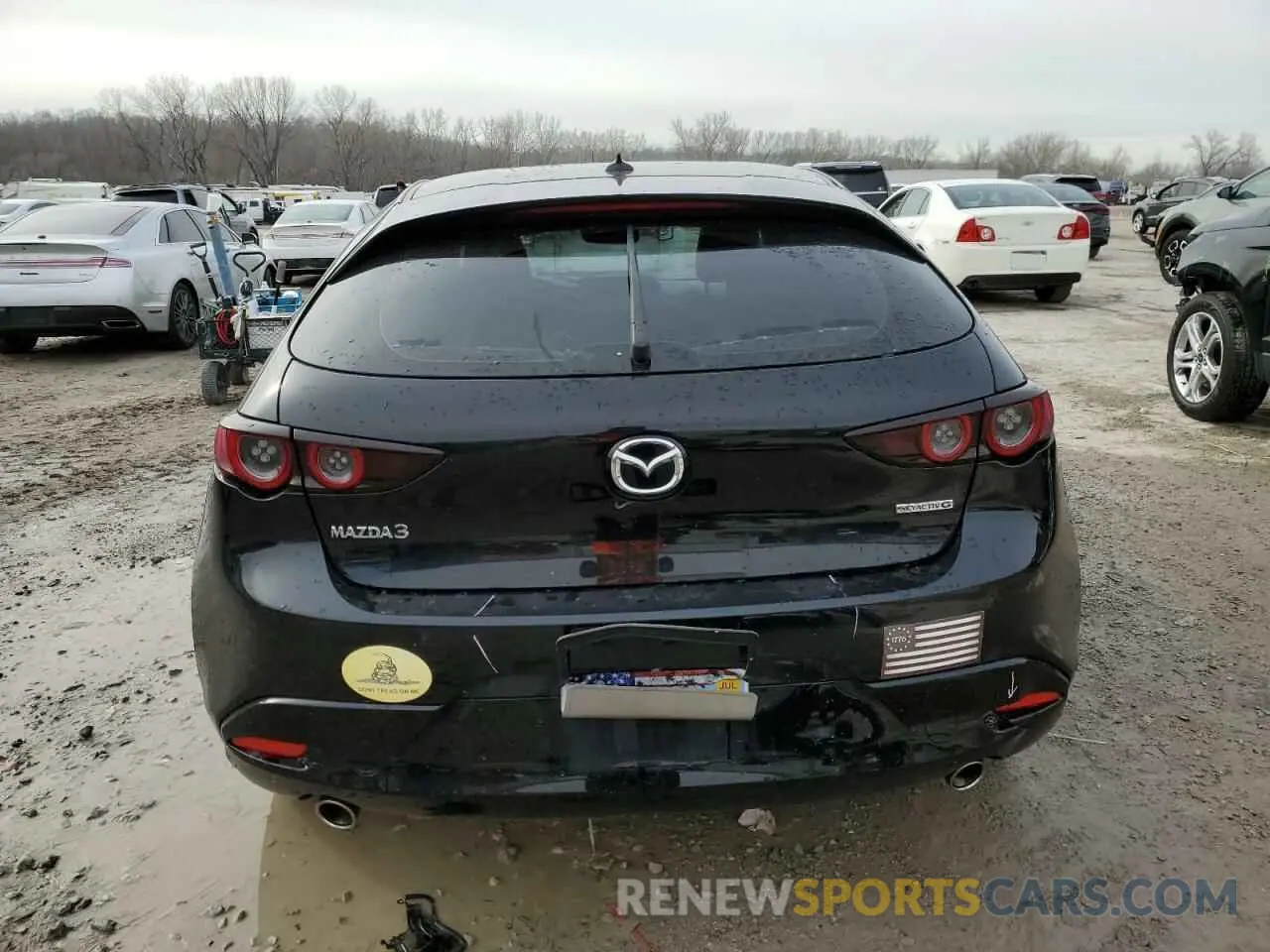 6 fotografías del automóvil dañado JM1BPAMM6L1161376 MAZDA 3 2020