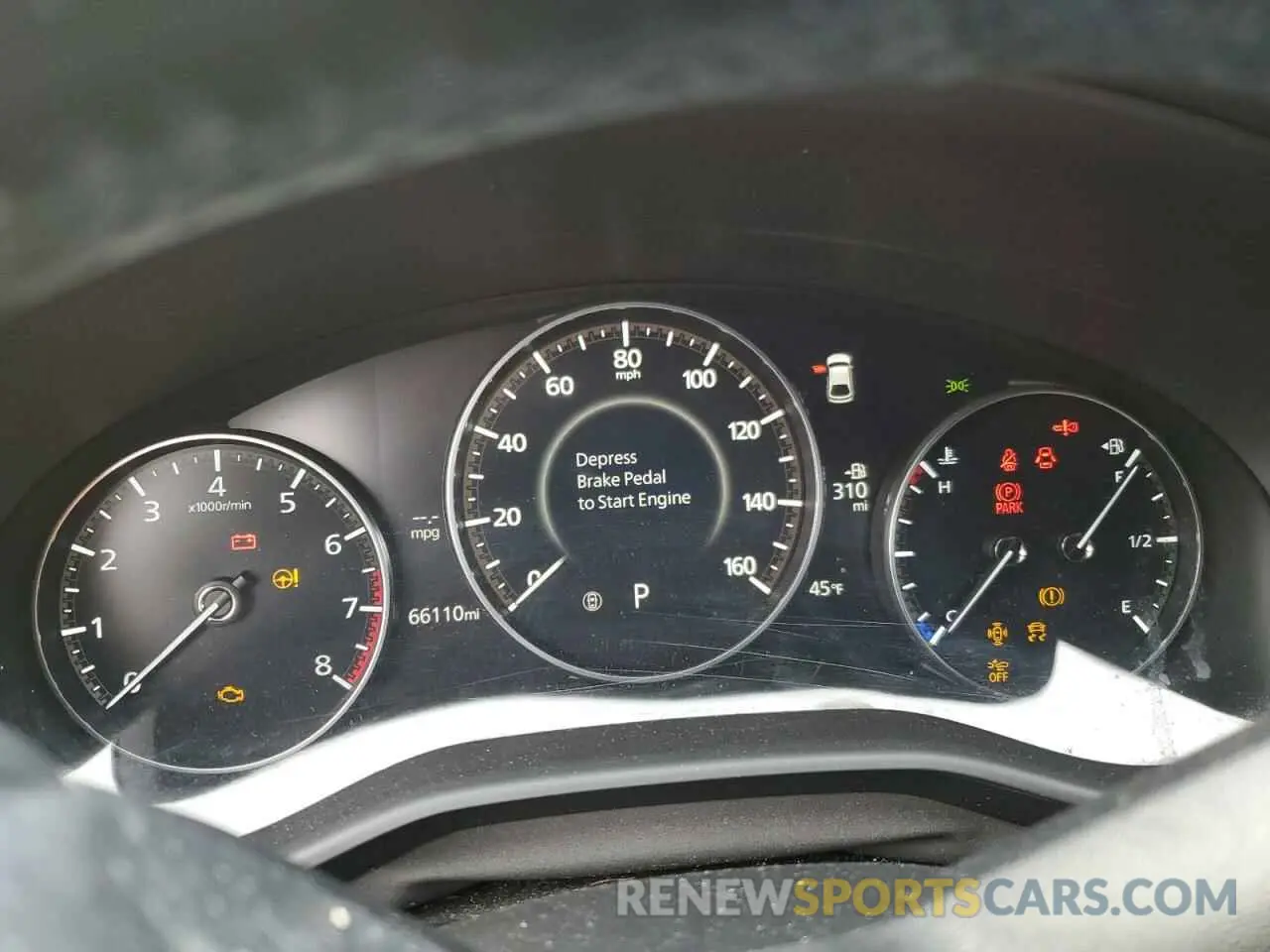 9 fotografías del automóvil dañado JM1BPAMM6L1161376 MAZDA 3 2020