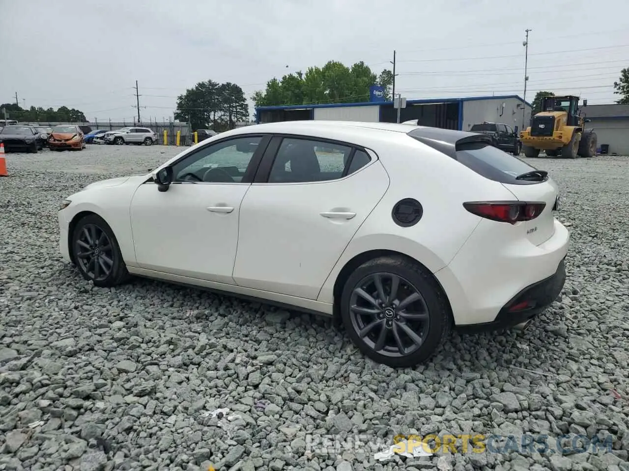 2 fotografías del automóvil dañado JM1BPAMM9L1169259 MAZDA 3 2020