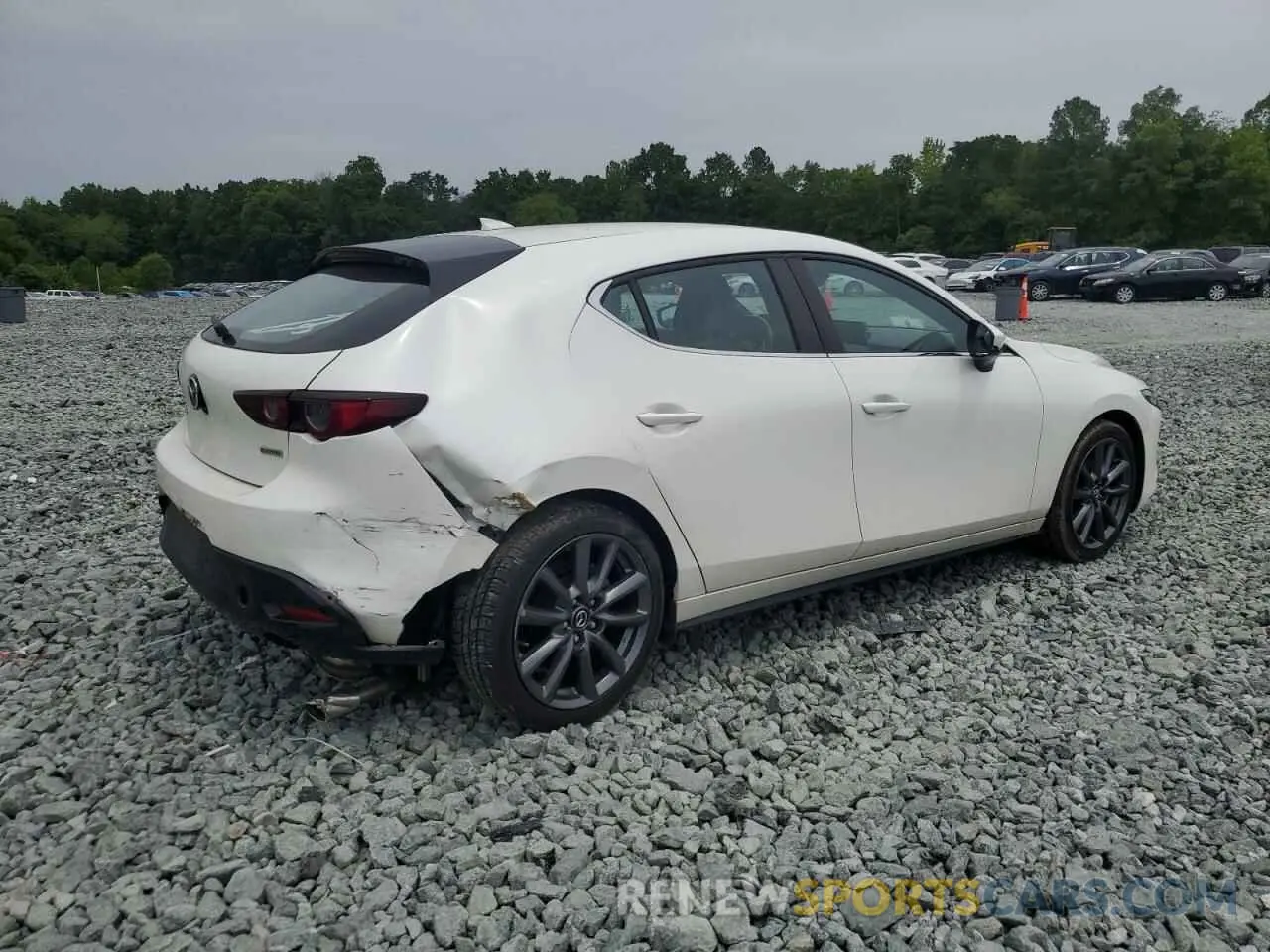 3 fotografías del automóvil dañado JM1BPAMM9L1169259 MAZDA 3 2020