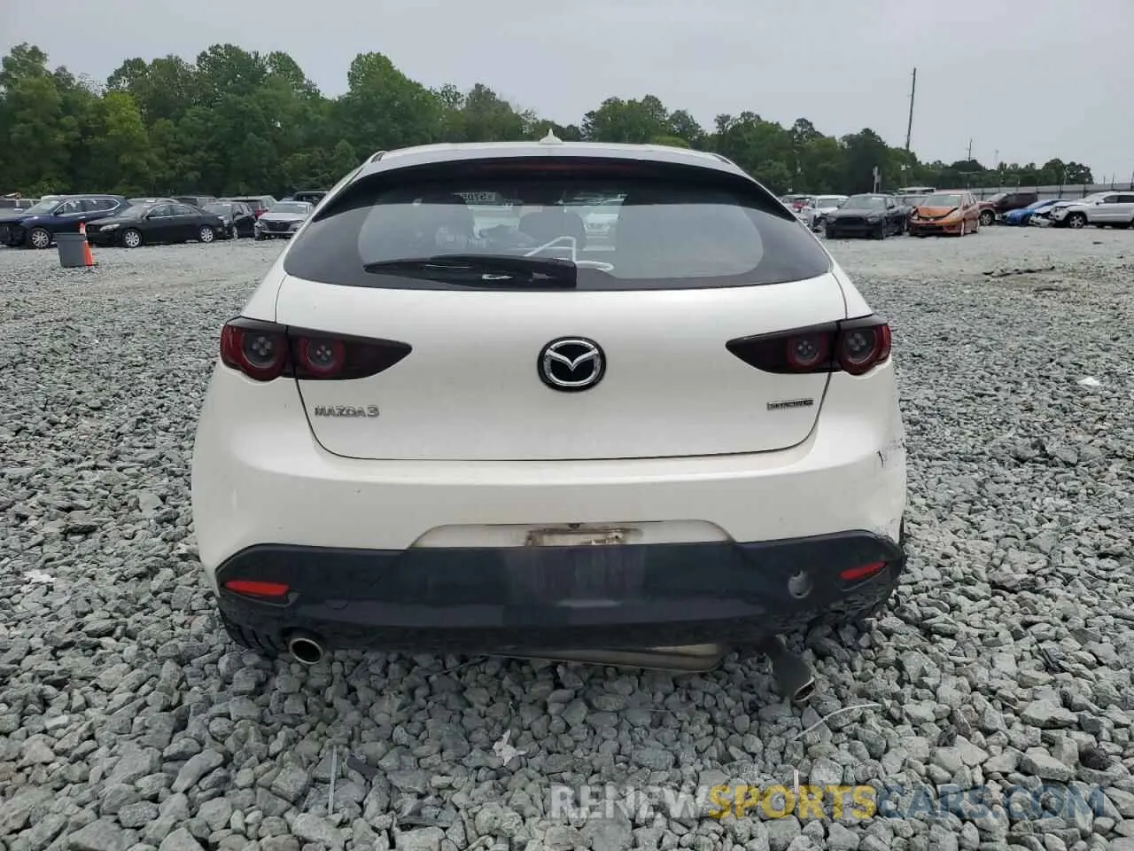 6 fotografías del automóvil dañado JM1BPAMM9L1169259 MAZDA 3 2020