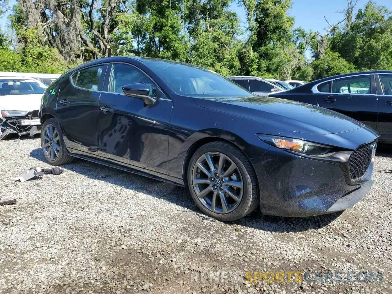 4 fotografías del automóvil dañado JM1BPAMMXL1160537 MAZDA 3 2020