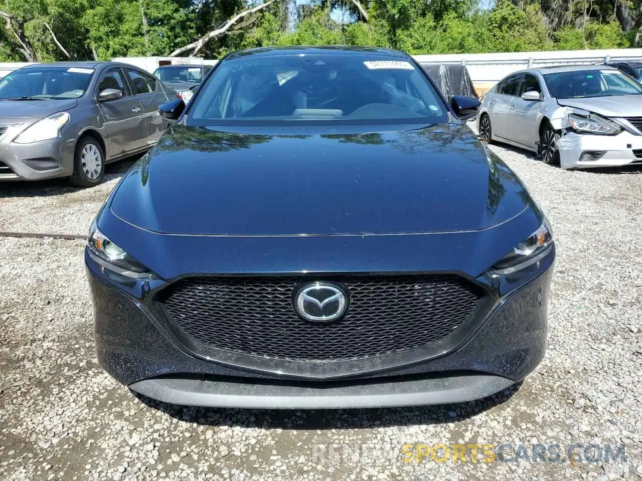 5 fotografías del automóvil dañado JM1BPAMMXL1160537 MAZDA 3 2020