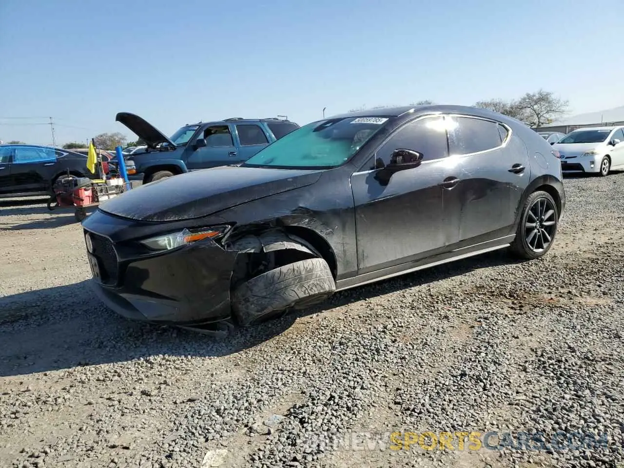 1 fotografías del automóvil dañado JM1BPANM3L1162662 MAZDA 3 2020